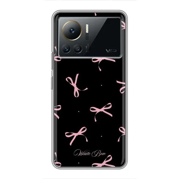Чохол з принтом «Банти на чорному» для Infinix Note 12 Pro (4G)