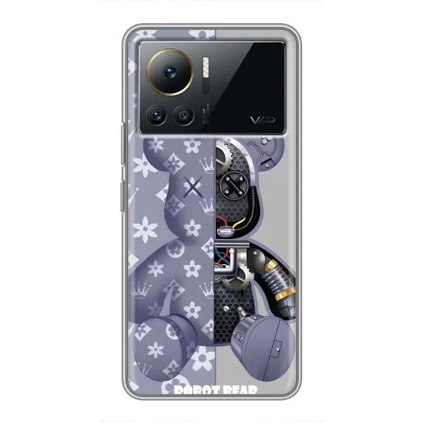 Чехол с принтом «Робот Мишка» для Infinix Note 12 Pro (4G) Чехол с принтом «Робот Мишка» для Infinix Note 12 Pro (4G)
