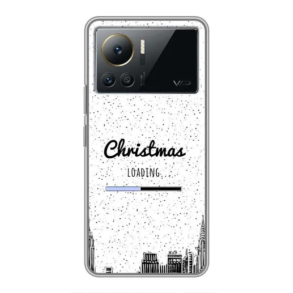 Чехол с принтом «Рождество загружается» для Infinix Note 12 Pro (4G)