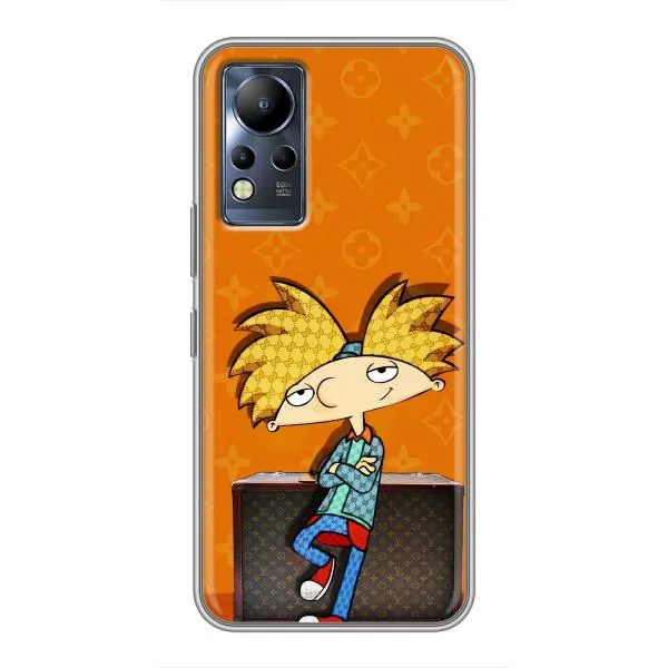 Чехол с принтом «Арнольд» для Infinix Note 12