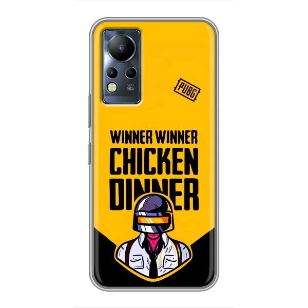 Чехол с принтом «Pubg шлем» для Infinix Note 12