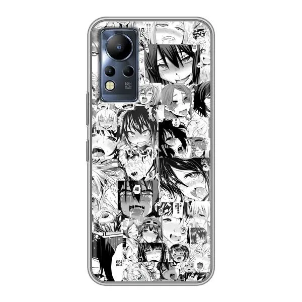 Чехол с принтом «Ahegao manga» для Infinix Note 12