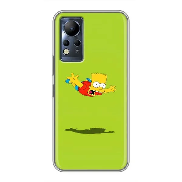 Чехол с принтом «Барт Симпсон» для Infinix Note 12
