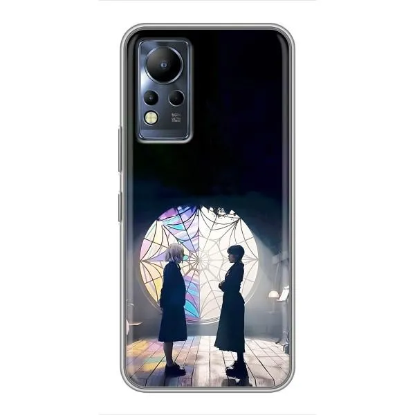 Чехол с принтом «Уэнздей и Инид» для Infinix Note 12 Чехол с принтом «Уэнздей и Инид» для Infinix Note 12