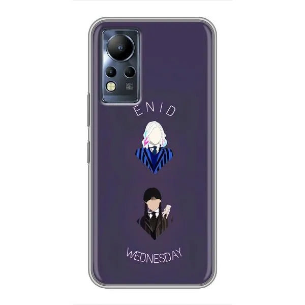 Чехол с принтом «Уэнздей и подруга» для Infinix Note 12 Чехол с принтом «Уэнздей и подруга» для Infinix Note 12