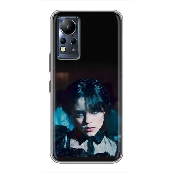 Чехол с принтом «взгляд Уэнздей» для Infinix Note 12 Чехол с принтом «взгляд Уэнздей» для Infinix Note 12
