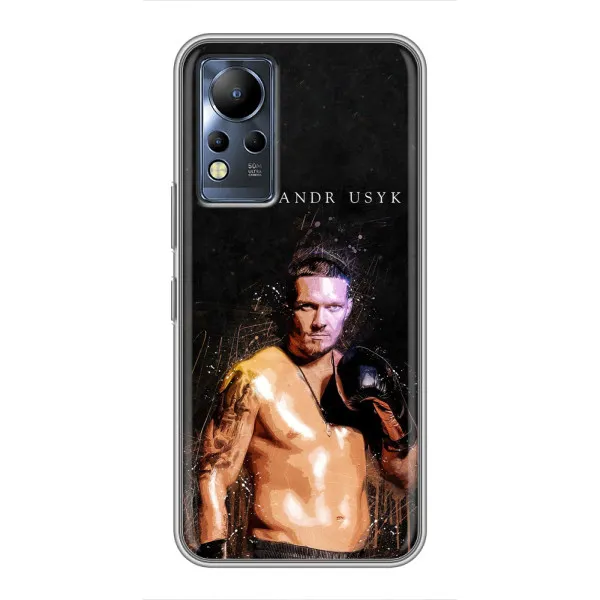 Чехол с принтом «Боксер Александр Усик» для Infinix Note 12
