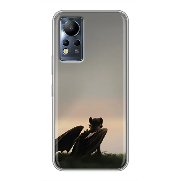 Чехол с принтом «Беззубик» для Infinix Note 12