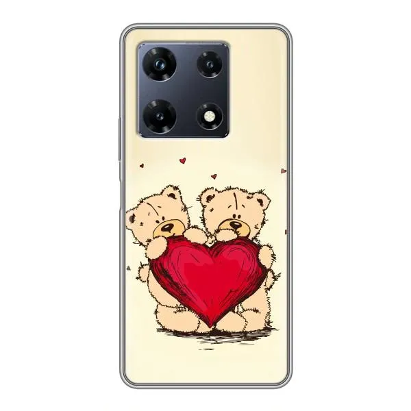 Чохол з принтом «Медвежата» для Infinix Note 30 Pro