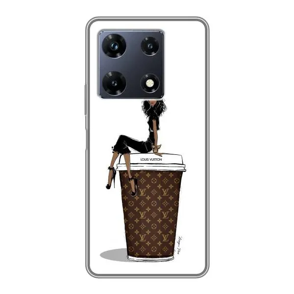 Чохол з принтом «кава LOUIS VUITTON» для Infinix Note 30 Pro Чохол з принтом «кава LOUIS VUITTON» для Infinix Note 30 Pro
