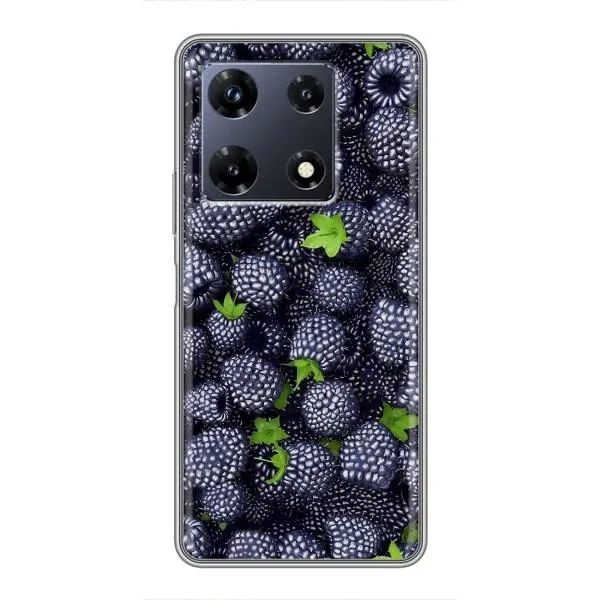 Чехол с принтом «Ежевика» для Infinix Note 30 Pro