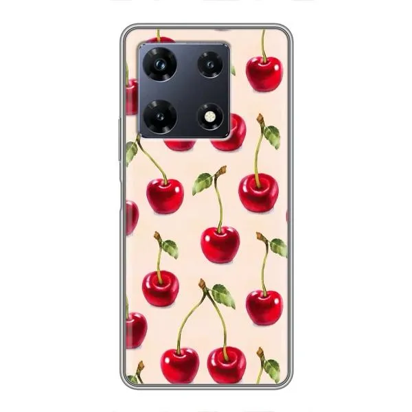Чехол с принтом «Вишня» для Infinix Note 30 Pro