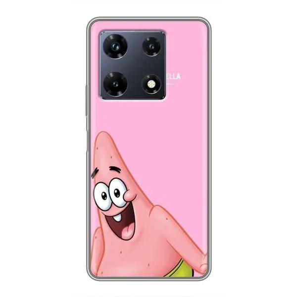 Чехол с принтом «Персонаж Патрик» для Infinix Note 30 Pro Чехол с принтом «Персонаж Патрик» для Infinix Note 30 Pro