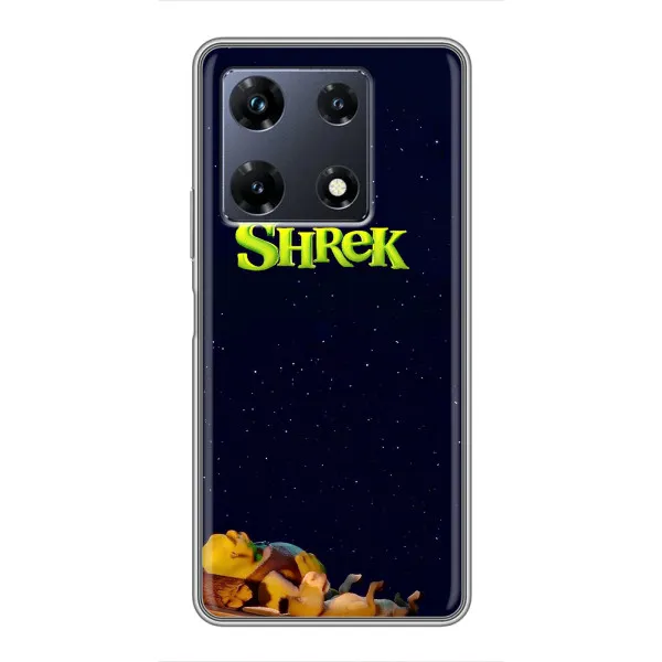 Чохол з принтом «Відпочиваючий Шрек» для Infinix Note 30 Pro