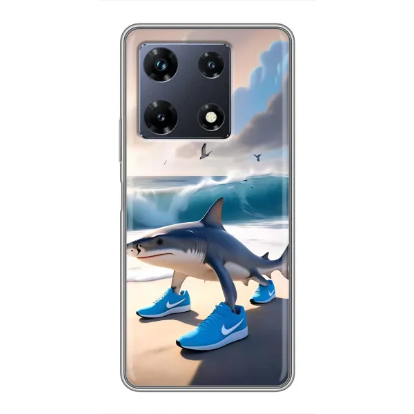 Чехол с принтом «Тралалело тралала» для Infinix Note 30 Pro Чехол с принтом «Тралалело тралала» для Infinix Note 30 Pro