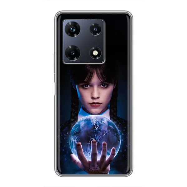 Чехол с принтом «Магическая сфера Уэнздей» для Infinix Note 30 Pro Чехол с принтом «Магическая сфера Уэнздей» для Infinix Note 30 Pro