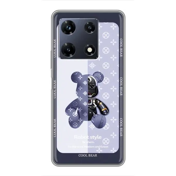 Чехол с принтом «Медвежонок LV» для Infinix Note 30 Pro Чехол с принтом «Медвежонок LV» для Infinix Note 30 Pro