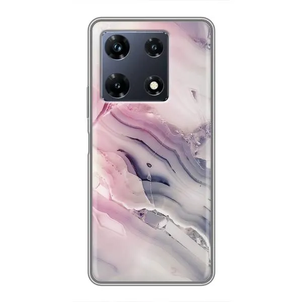 Чохол з принтом «Пурпурний Мрамор» для Infinix Note 30 Pro