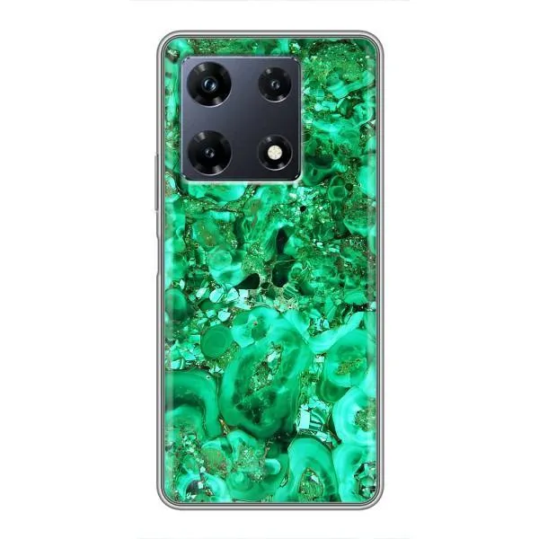 Чохол з принтом «Салатовий Мрамор» для Infinix Note 30 Pro