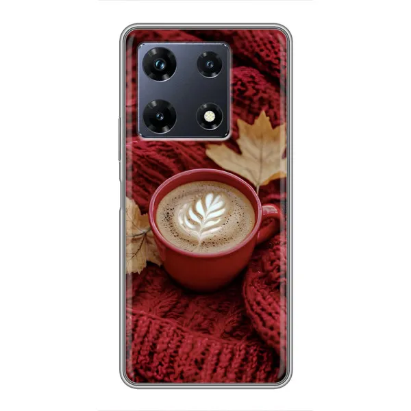 Чехол с принтом «Кофе на пледе» для Infinix Note 30 Pro Чехол с принтом «Кофе на пледе» для Infinix Note 30 Pro