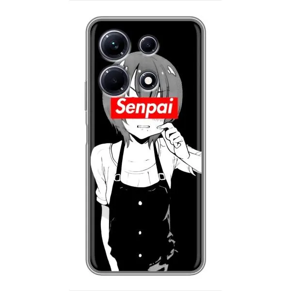 Чехол с принтом «Senpai» для Infinix Note 30