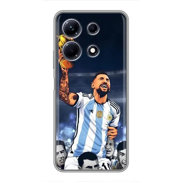 Чехол с принтом «Месси с кубком» для Infinix Note 30 Чехол с принтом «Месси с кубком» для Infinix Note 30