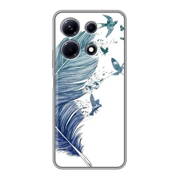 Чехол с принтом «Перышко» для Infinix Note 30