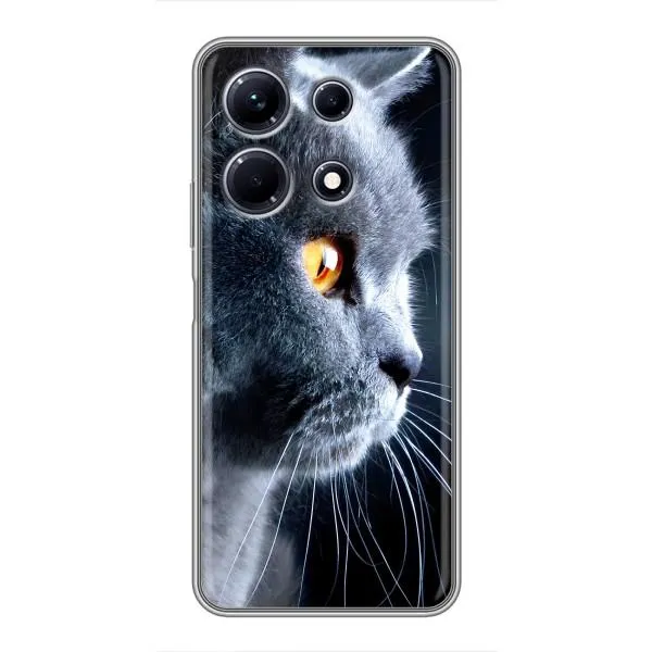 Чохол з принтом «Сірий Кіт» для Infinix Note 30