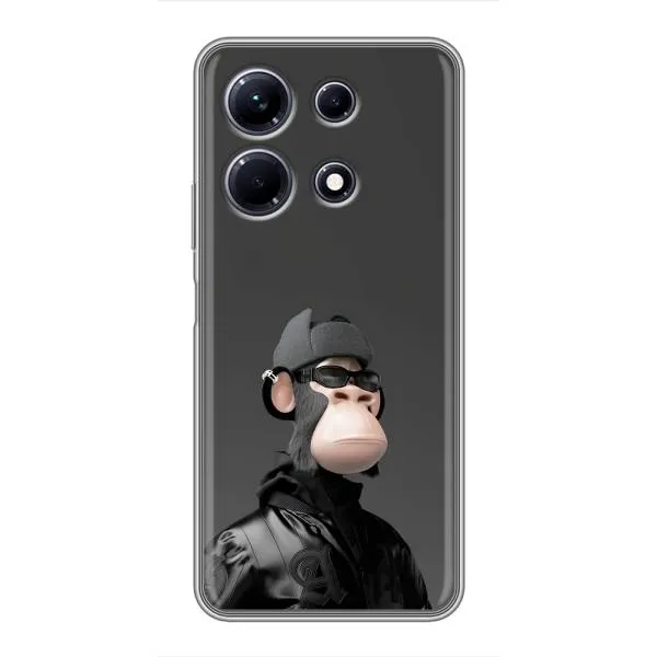 Чехол с принтом «стильная обезьяна NFT» для Infinix Note 30