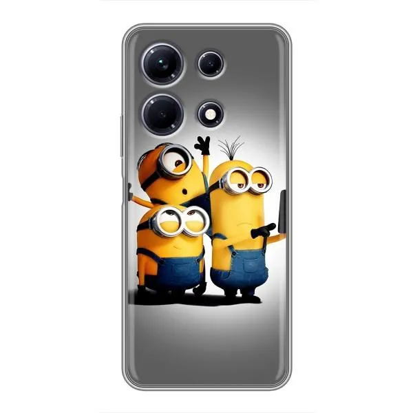 Чехол с принтом «Три миньона» для Infinix Note 30