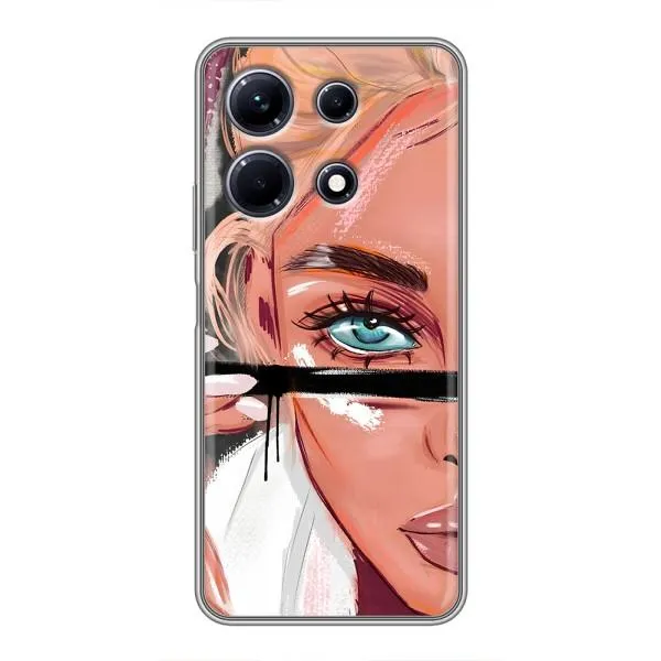 Чехол с принтом «Макияж» для Infinix Note 30 Чехол с принтом «Макияж» для Infinix Note 30