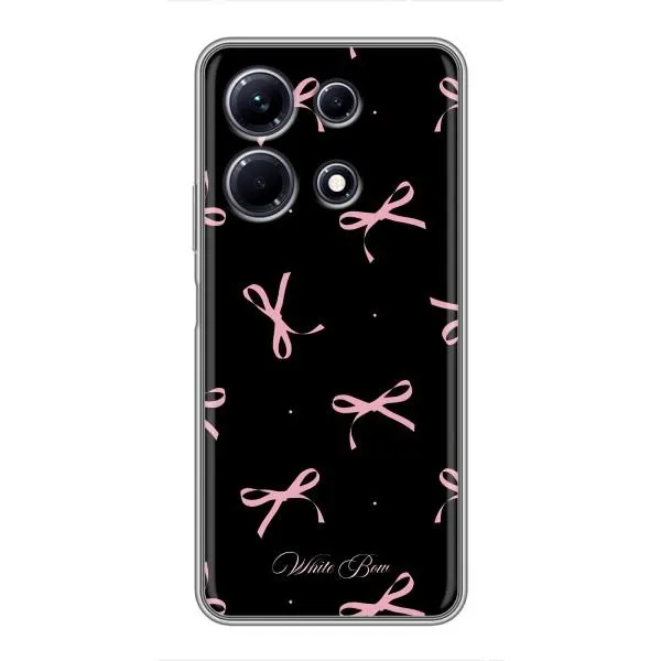 Чехол с принтом «Банты на черном» для Infinix Note 30