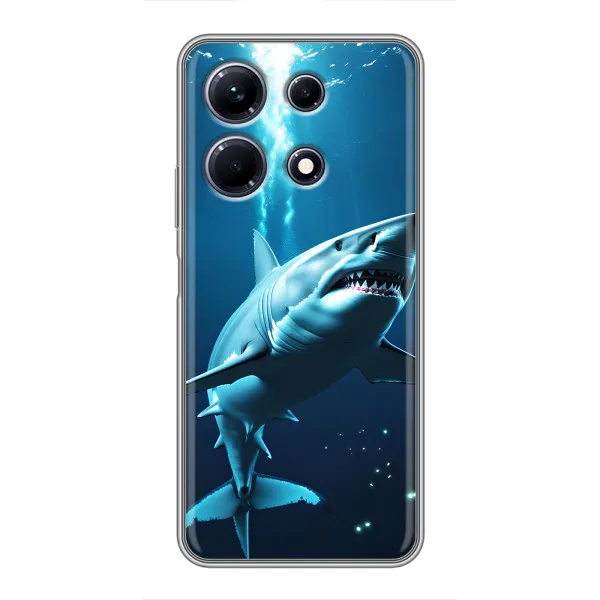 Чехол с принтом «Акула под водой» для Infinix Note 30