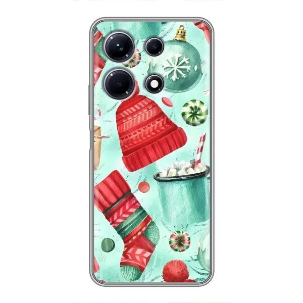 Чехол с принтом «Одежда НГ» для Infinix Note 30