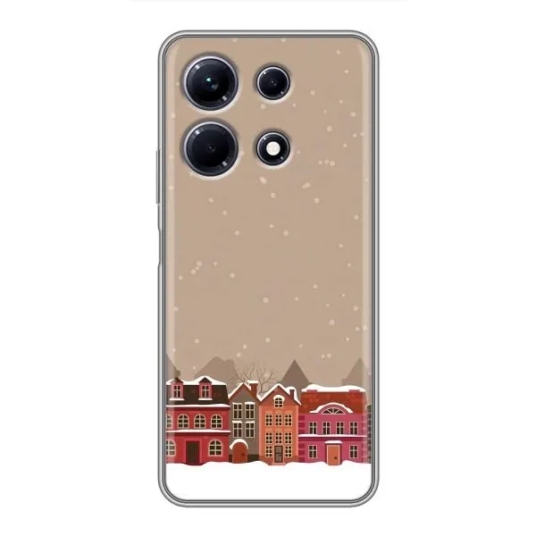 Чехол с принтом «Зимний город» для Infinix Note 30