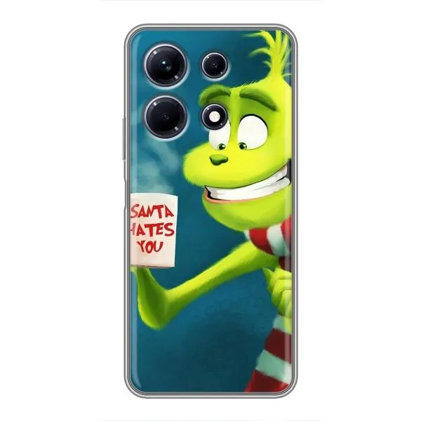 Чехол с принтом «Зеленый Гринч» для Infinix Note 30 Чехол с принтом «Зеленый Гринч» для Infinix Note 30