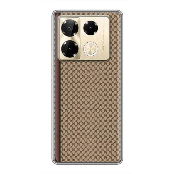 Чехол с принтом «Гуччи полоса» для Infinix Note 40 Pro