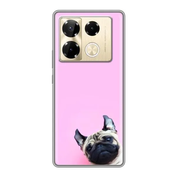 Чохол з принтом «Смішна собака» для Infinix Note 40 Pro Чохол з принтом «Смішна собака» для Infinix Note 40 Pro