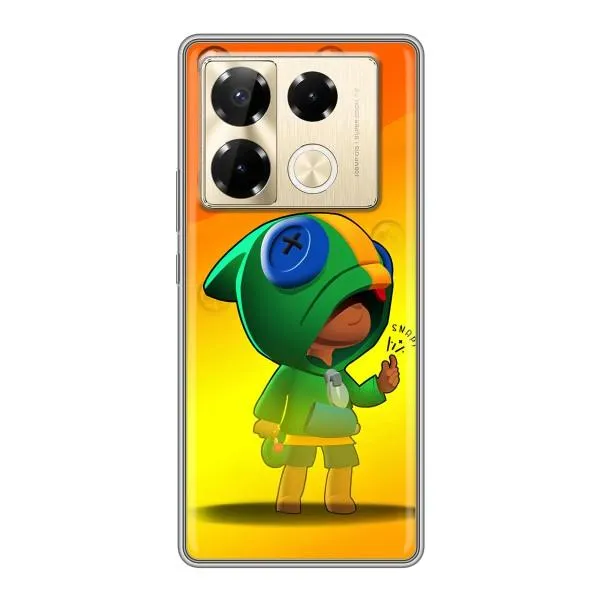 Чехол с принтом «Мальчик Леон» для Infinix Note 40 Pro Чехол с принтом «Мальчик Леон» для Infinix Note 40 Pro
