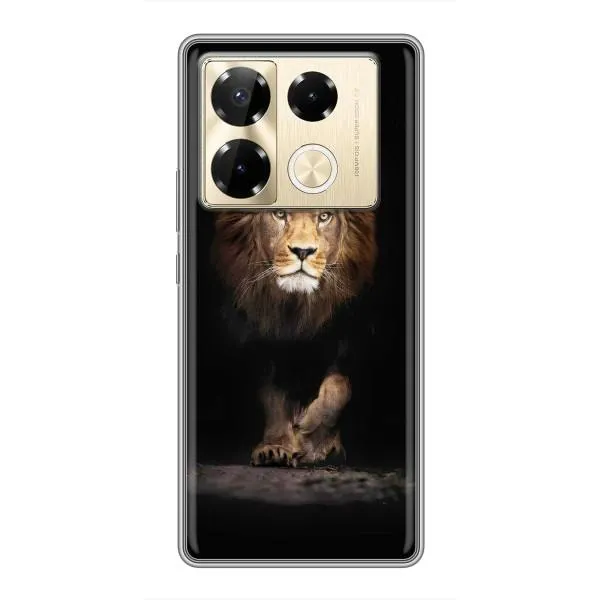 Чехол с принтом «Лев» для Infinix Note 40 Pro Чехол с принтом «Лев» для Infinix Note 40 Pro