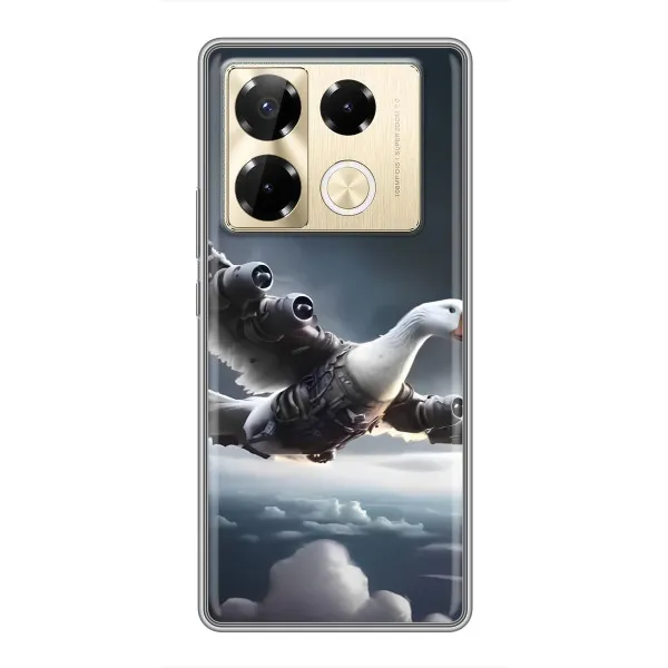 Чехол с принтом «Бомбардини гусини» для Infinix Note 40 Pro