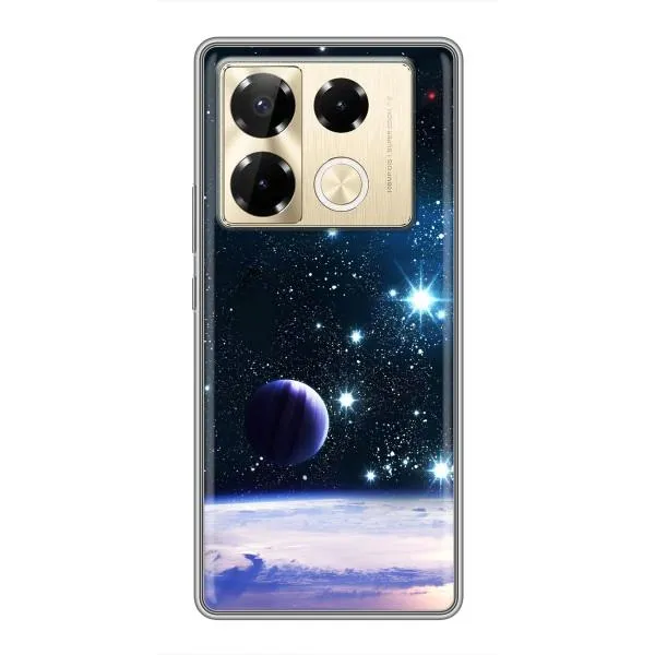Чехол с принтом «Космический вид» для Infinix Note 40 Pro