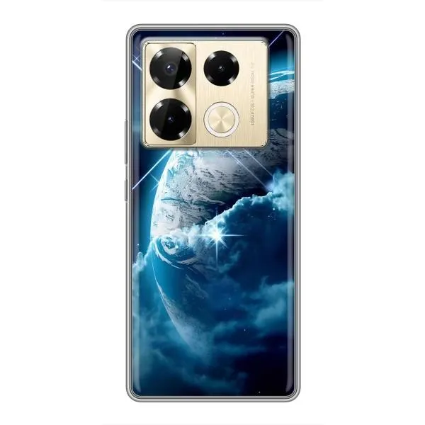 Чехол с принтом «Земля с космоса» для Infinix Note 40 Pro