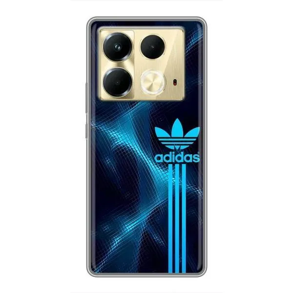 Чехол с принтом «Синий Адидас» для Infinix Note 40