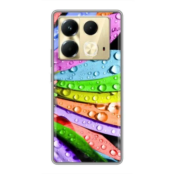 Чохол з принтом «Семиквітка» для Infinix Note 40