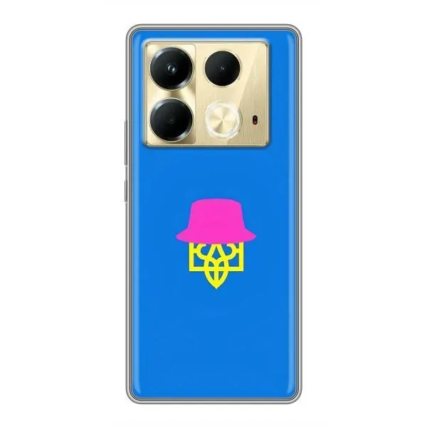 Чехол с принтом «Шапка на гербу» для Infinix Note 40