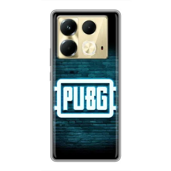 Чехол с принтом «Лого PUBG» для Infinix Note 40
