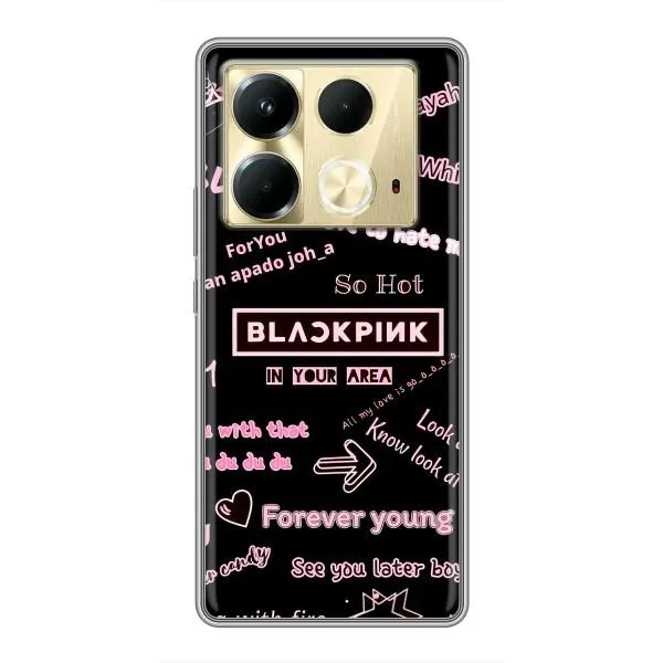 Чохол з принтом «BLACKPINK» для Infinix Note 40
