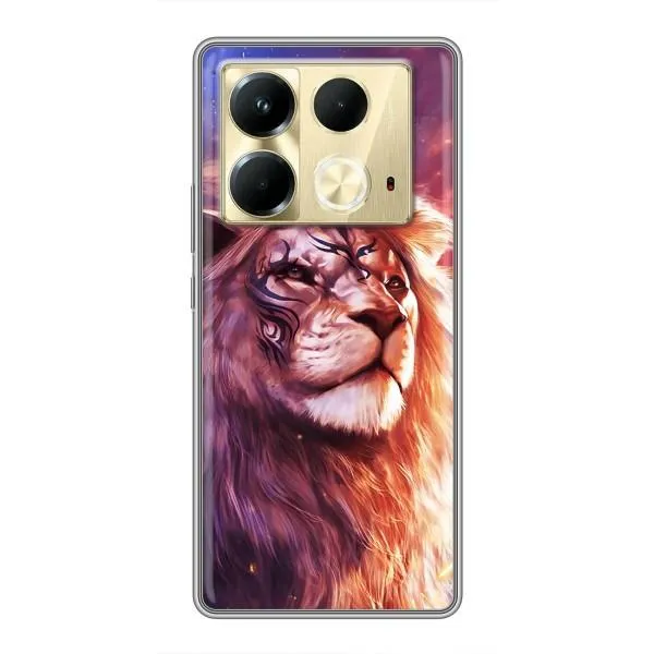 Чехол с принтом «Красочный Лев» для Infinix Note 40 Чехол с принтом «Красочный Лев» для Infinix Note 40