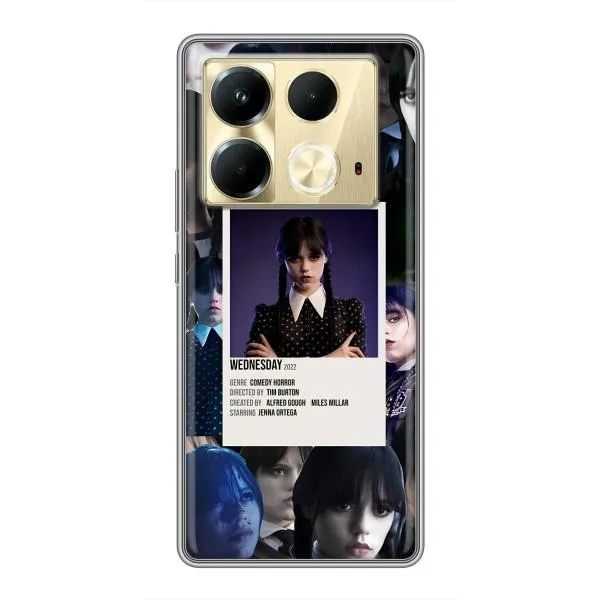 Чохол з принтом «колаж Венздей» для Infinix Note 40